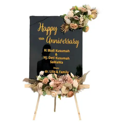 Papan Bunga Akrilik Hative Kecil